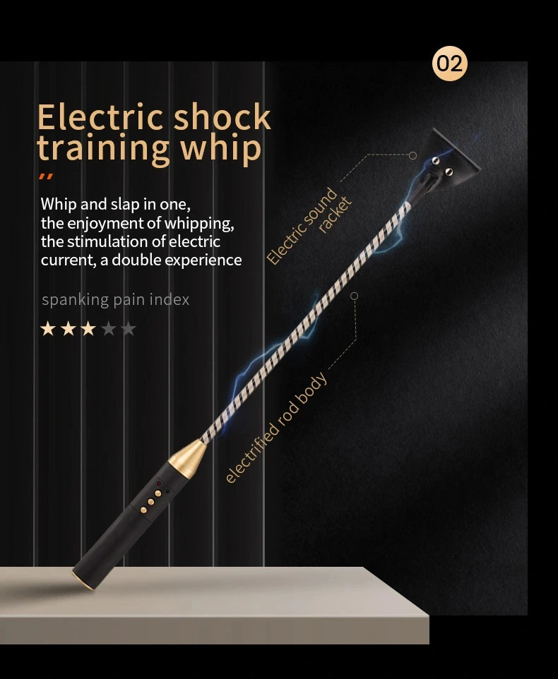BDSM - Electric shock training whip - Sexlovemall