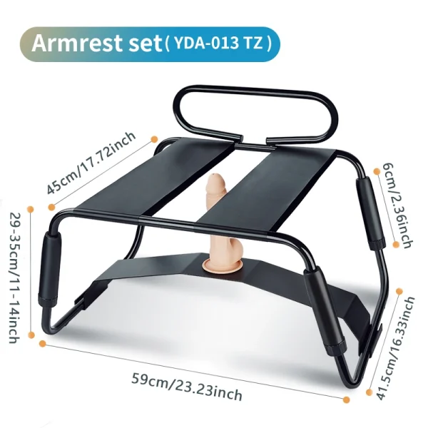 Bondage Chair，BDSM Chair，YDA-013TZ Sex asssist chair with dildo (2)