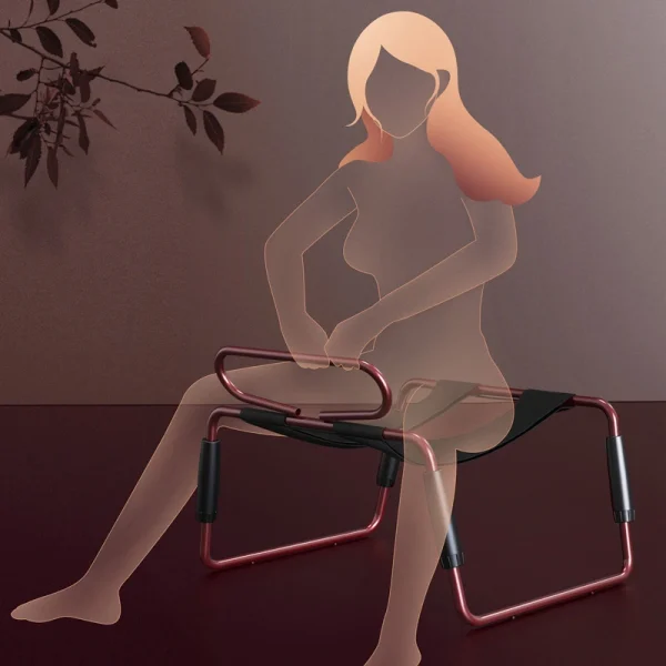 Bondage Chair，BDSM Chair，YDA-018 Wine red sex chair (3)
