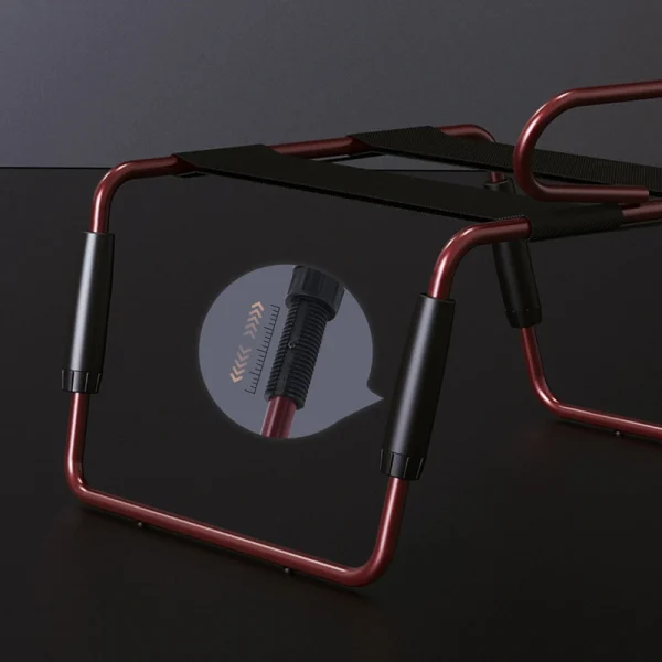 Bondage Chair，BDSM Chair，YDA-018 Wine red sex chair (8)