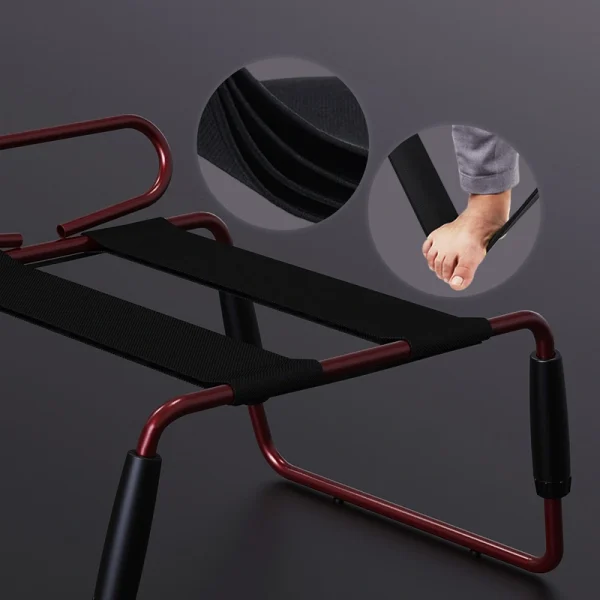 Bondage Chair，BDSM Chair，YDA-018 Wine red sex chair (9)