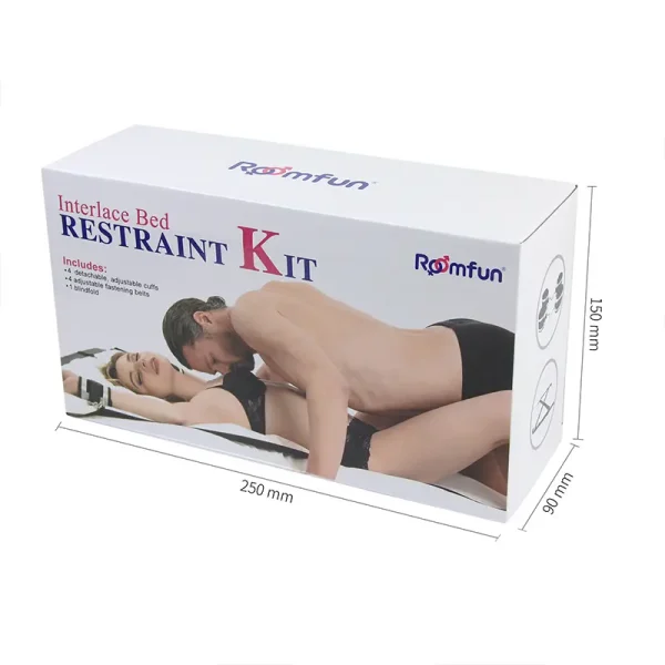 Bondage Kit，Bondage Set，ZW-010 Interlace Bed Restraint kit (9)