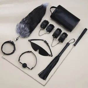 Bondage Kit，Bondage Set，ZW-040 Lace 8-piece bondage kit (3)