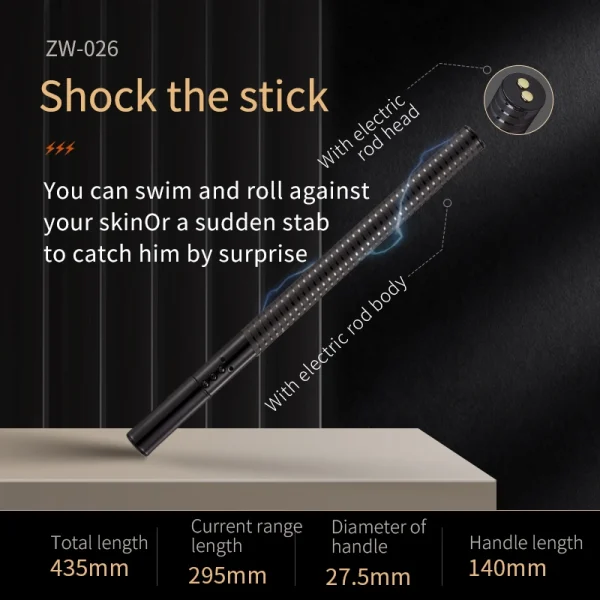 Electric Whip，BDSM Electric Whip，Sex Electric Whip，ZW-026 Electric shock training stick (3)