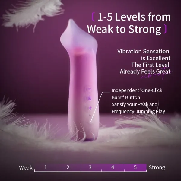 Clitoral Vibrators，Mini slap vibrator QS-073 (4)