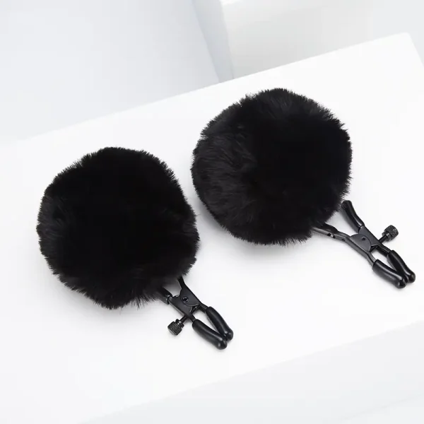 Nipple Clamps，Nipple Toys，Plush Ball nipple clamps (1)